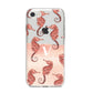 Sea Horse Personalised iPhone 8 Bumper Case on Silver iPhone