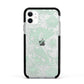 Sea Mermaid Apple iPhone 11 in White with Black Impact Case