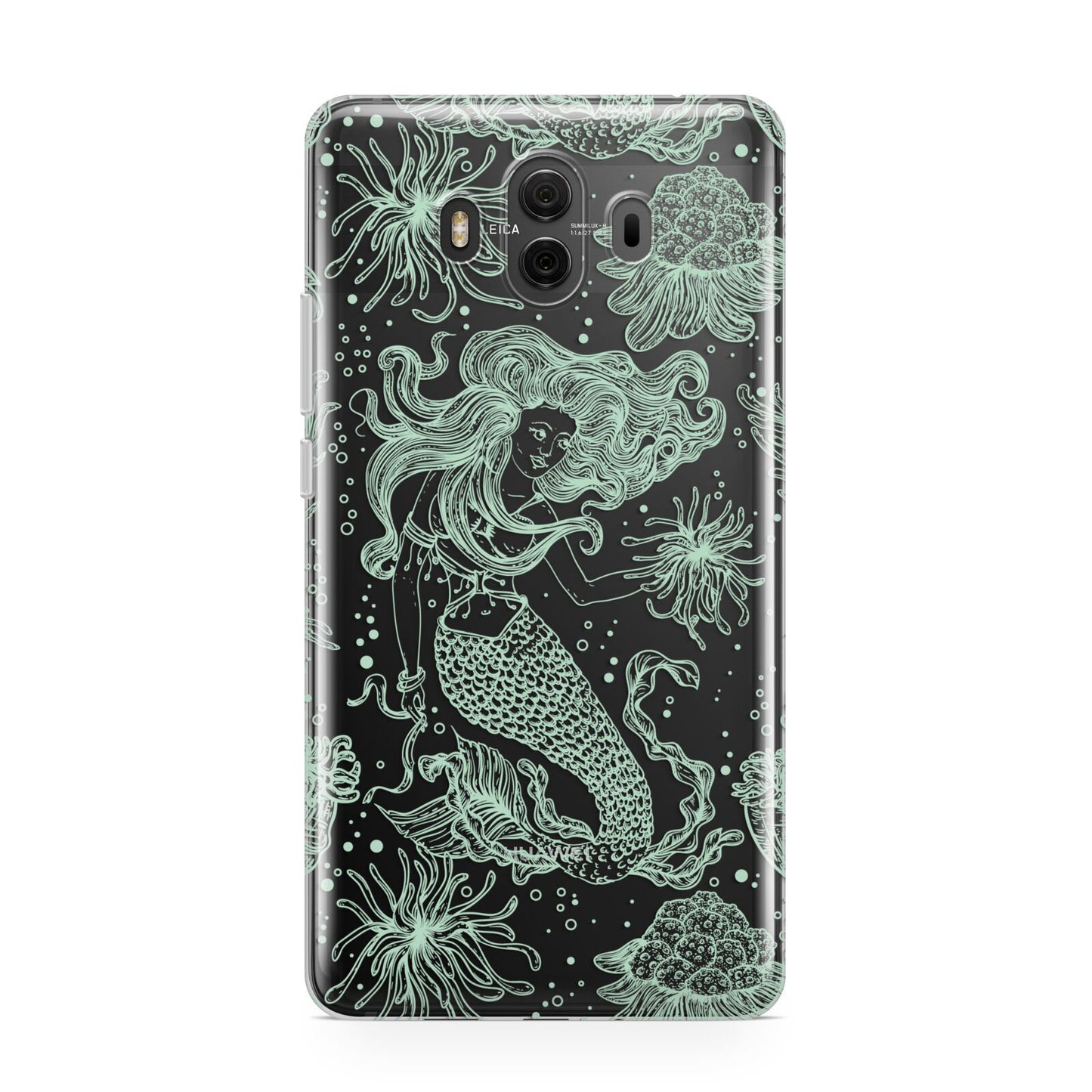 Sea Mermaid Huawei Mate 10 Protective Phone Case