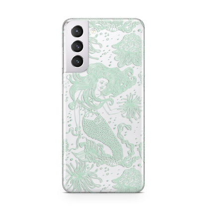 Sea Mermaid Samsung S21 Case