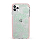 Sea Mermaid iPhone 11 Pro Max Impact Pink Edge Case