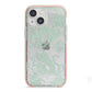 Sea Mermaid iPhone 13 Mini TPU Impact Case with Pink Edges