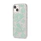 Sea Mermaid iPhone 14 Glitter Tough Case Starlight Angled Image