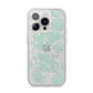 Sea Mermaid iPhone 14 Pro Glitter Tough Case Silver