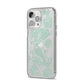 Sea Mermaid iPhone 14 Pro Max Clear Tough Case Silver Angled Image