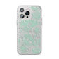 Sea Mermaid iPhone 14 Pro Max Glitter Tough Case Silver