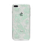 Sea Mermaid iPhone 8 Plus Bumper Case on Silver iPhone