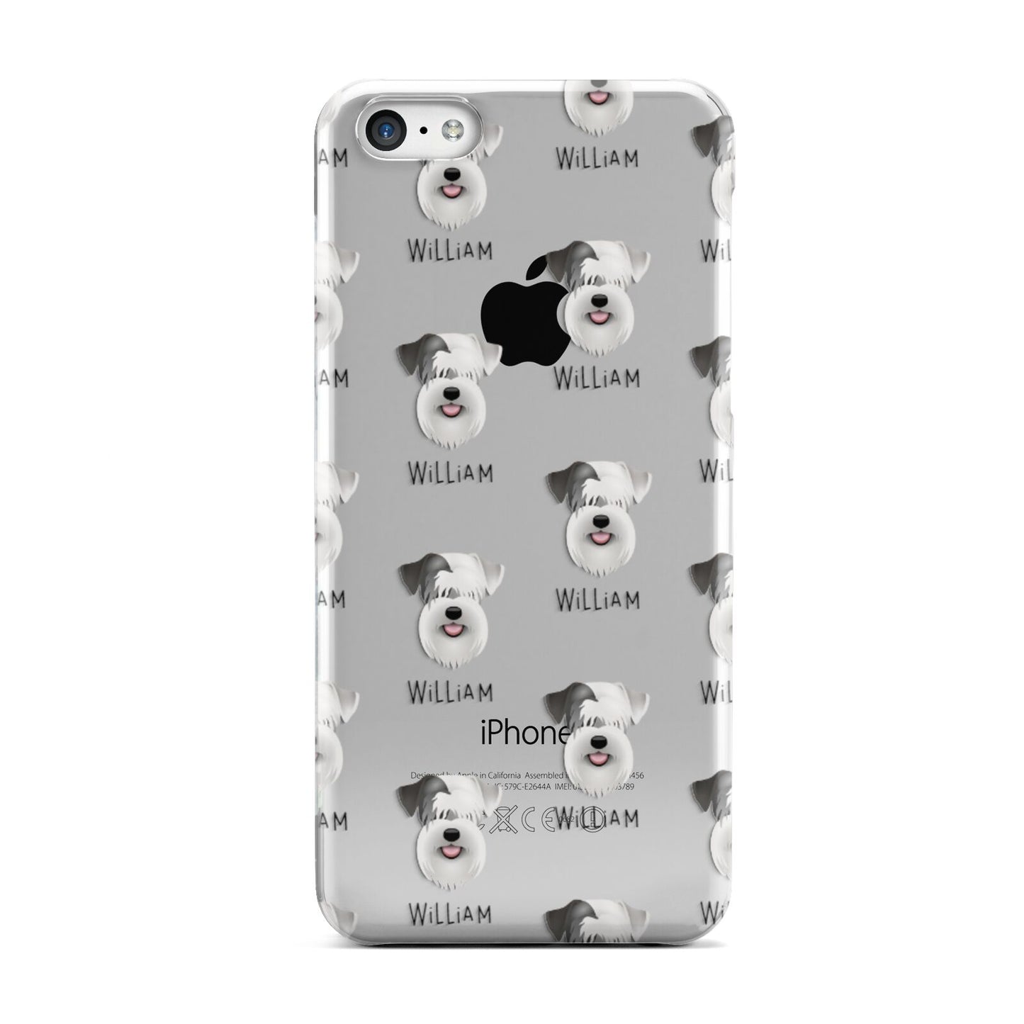 Sealyham Terrier Icon with Name Apple iPhone 5c Case