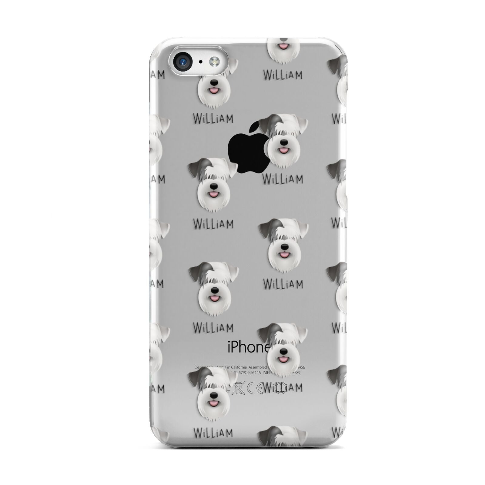 Sealyham Terrier Icon with Name Apple iPhone 5c Case