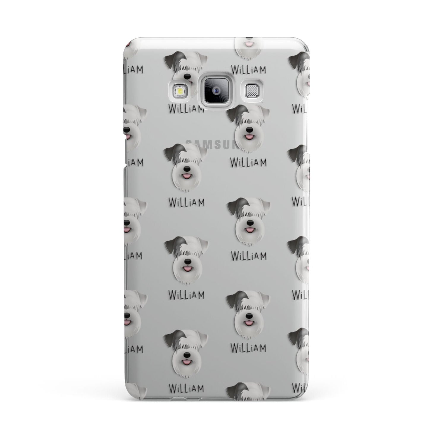 Sealyham Terrier Icon with Name Samsung Galaxy A7 2015 Case