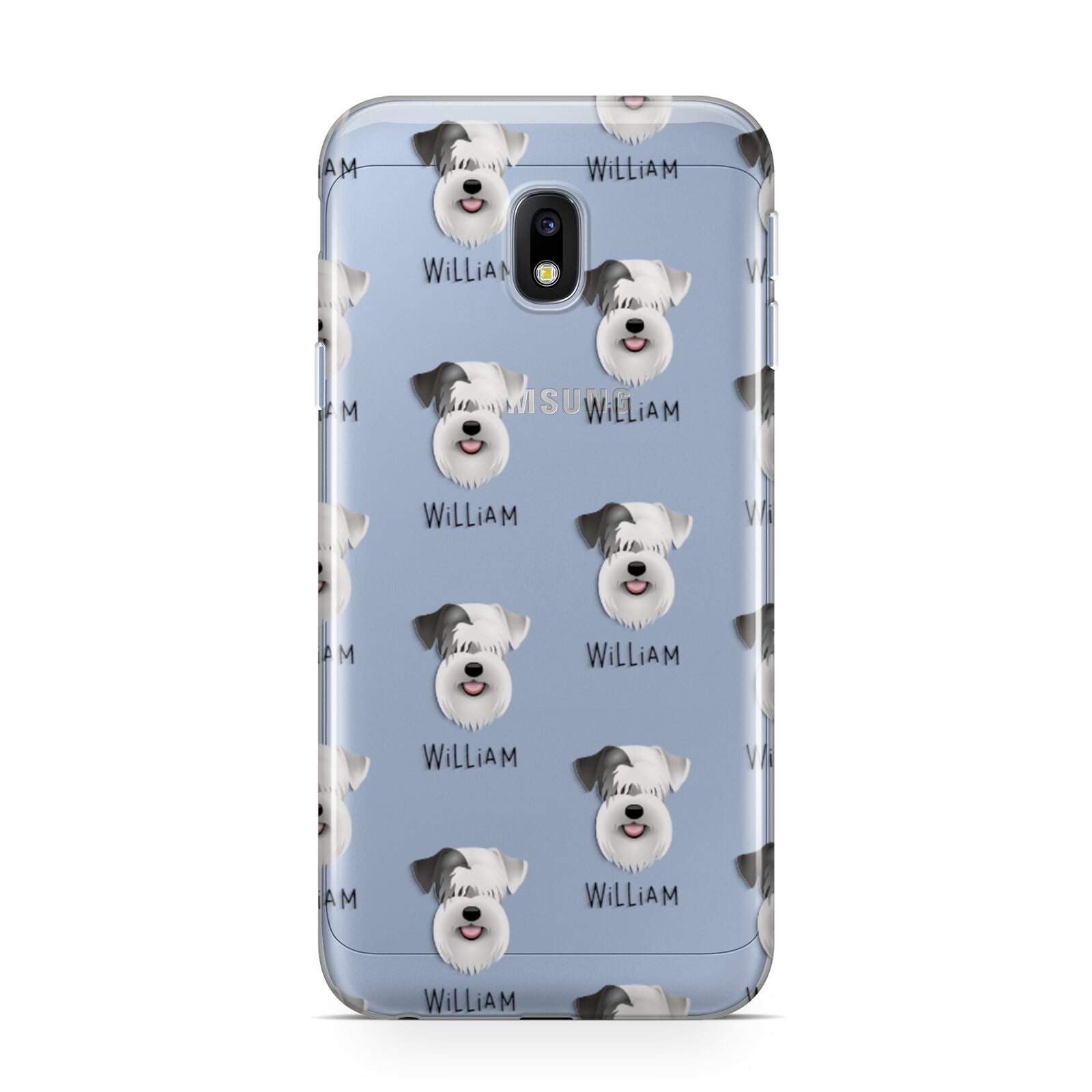 Sealyham Terrier Icon with Name Samsung Galaxy J3 2017 Case