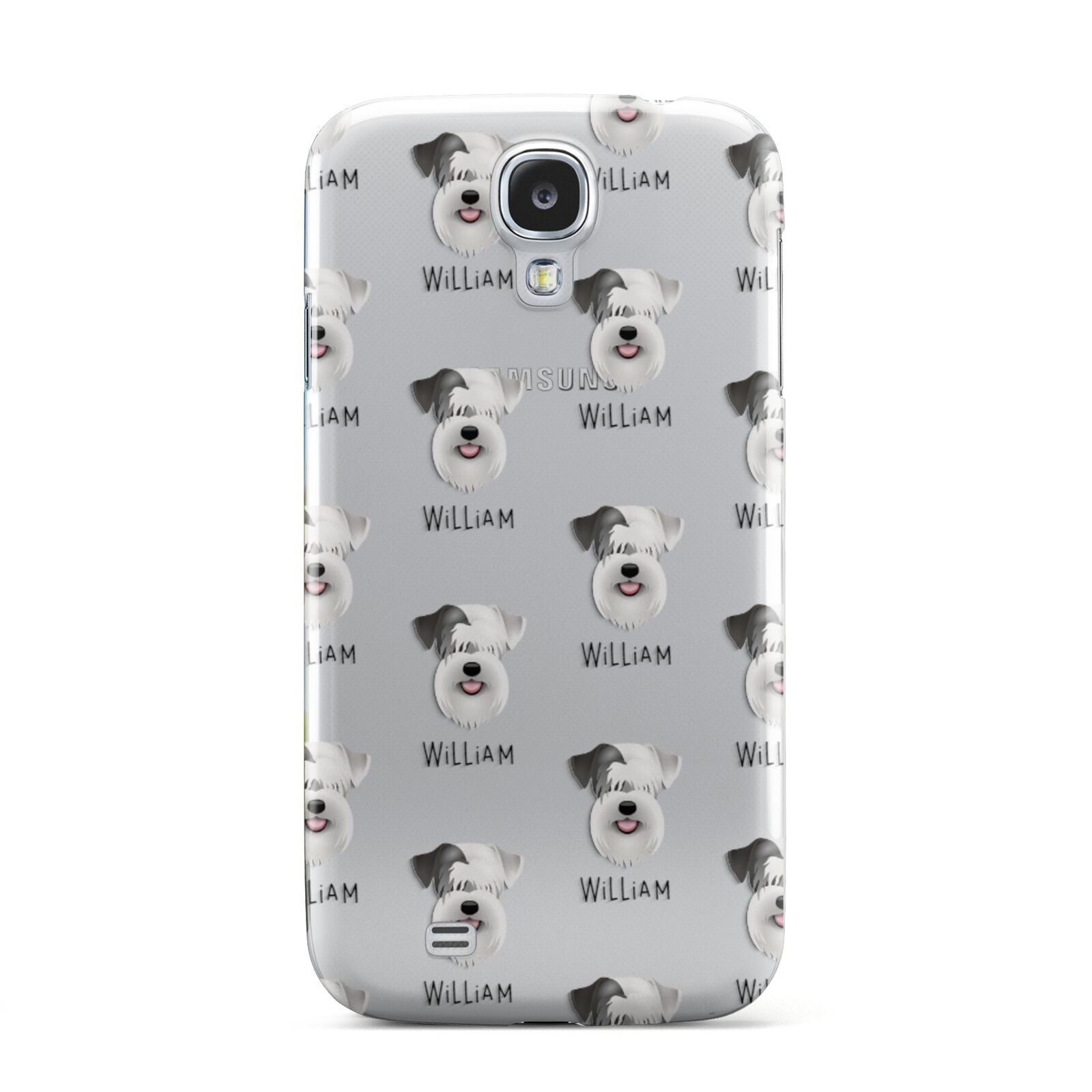 Sealyham Terrier Icon with Name Samsung Galaxy S4 Case