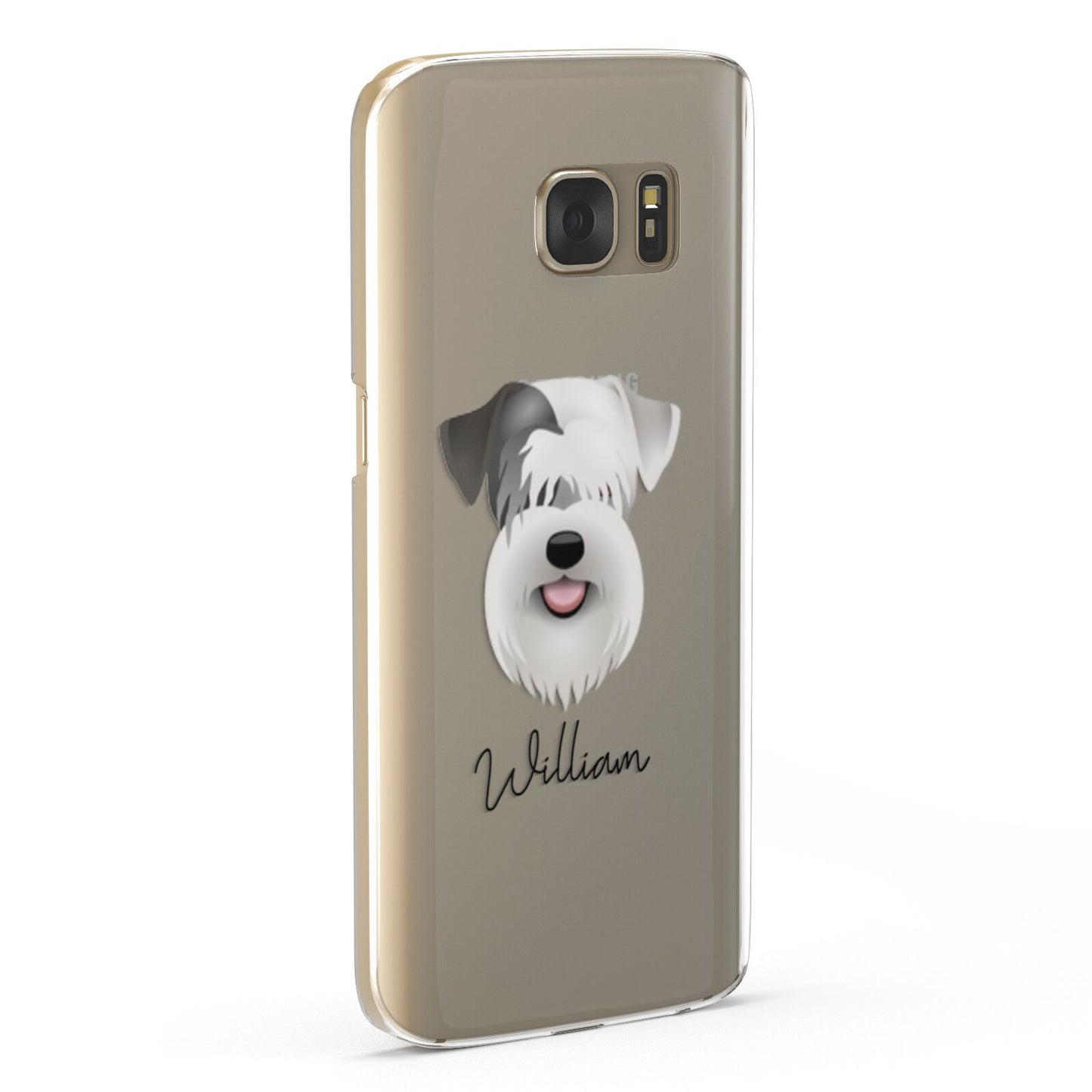 Sealyham Terrier Personalised Samsung Galaxy Case Fourty Five Degrees