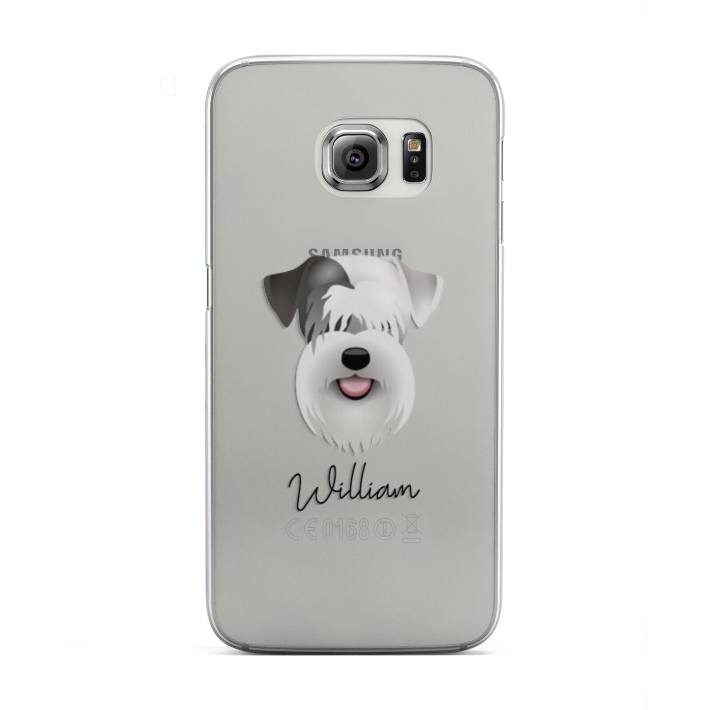 Sealyham Terrier Personalised Samsung Galaxy S6 Edge Case