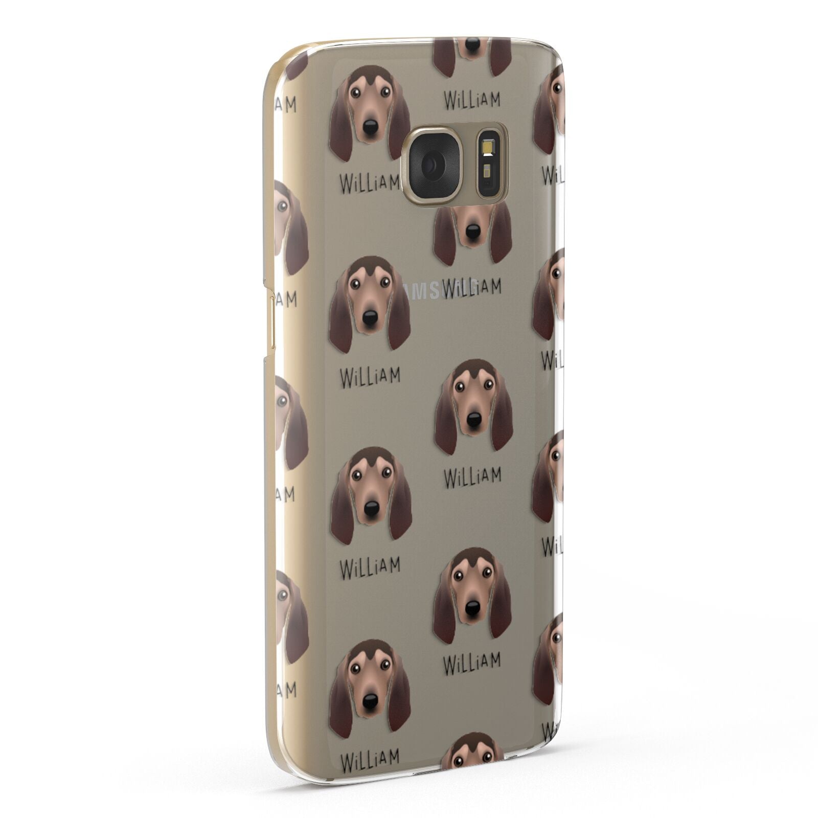 Segugio Italiano Icon with Name Samsung Galaxy Case Fourty Five Degrees