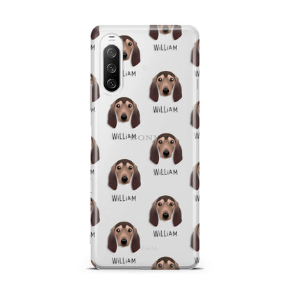 Segugio Italiano Icon with Name Sony Xperia 10 III Case