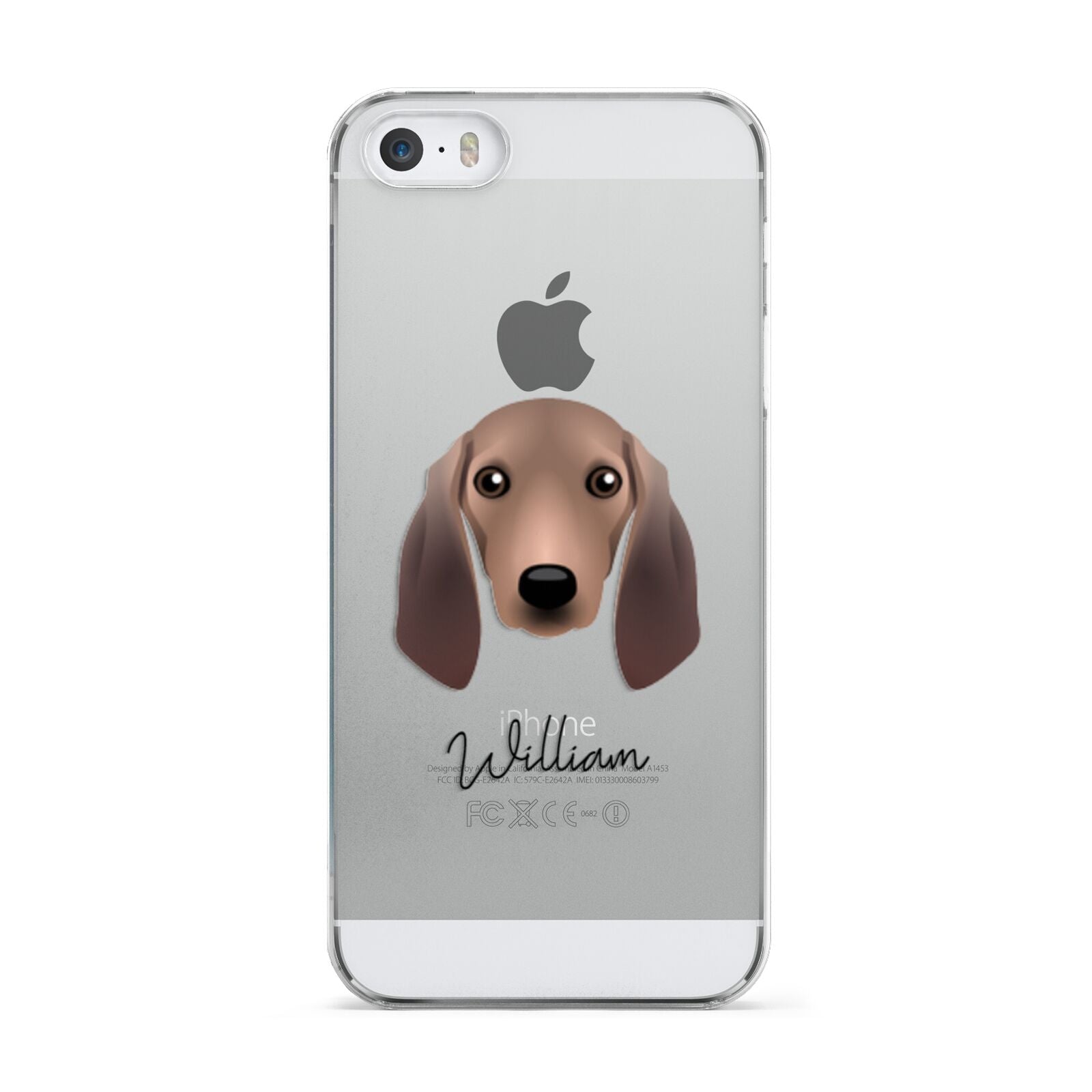 Segugio Italiano Personalised Apple iPhone 5 Case