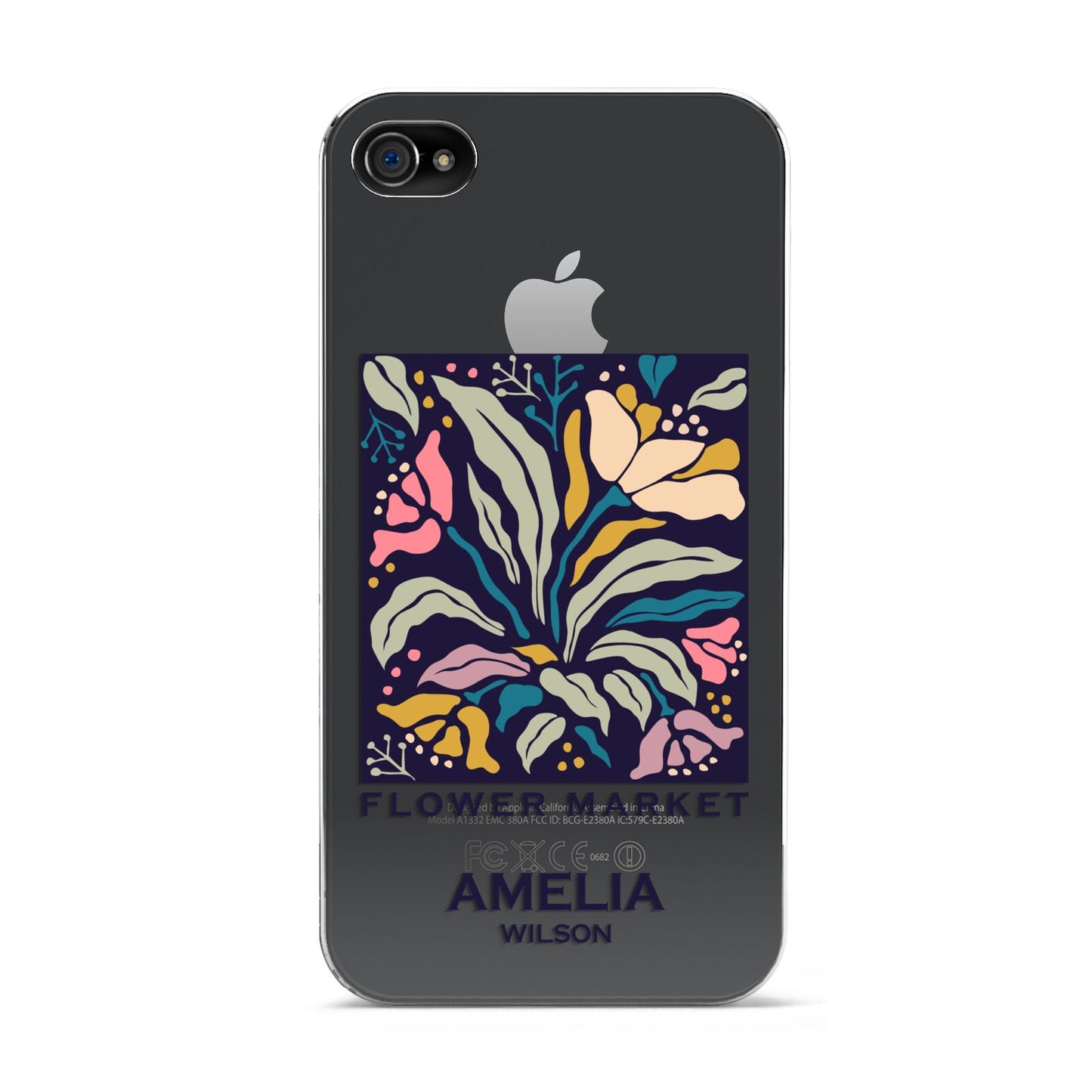 Seoul Flower Market Apple iPhone 4s Case