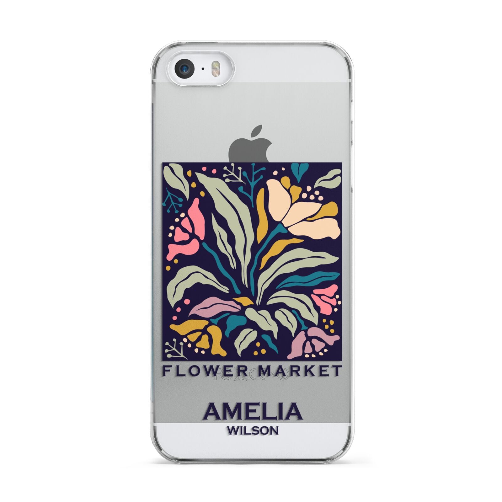 Seoul Flower Market Apple iPhone 5 Case