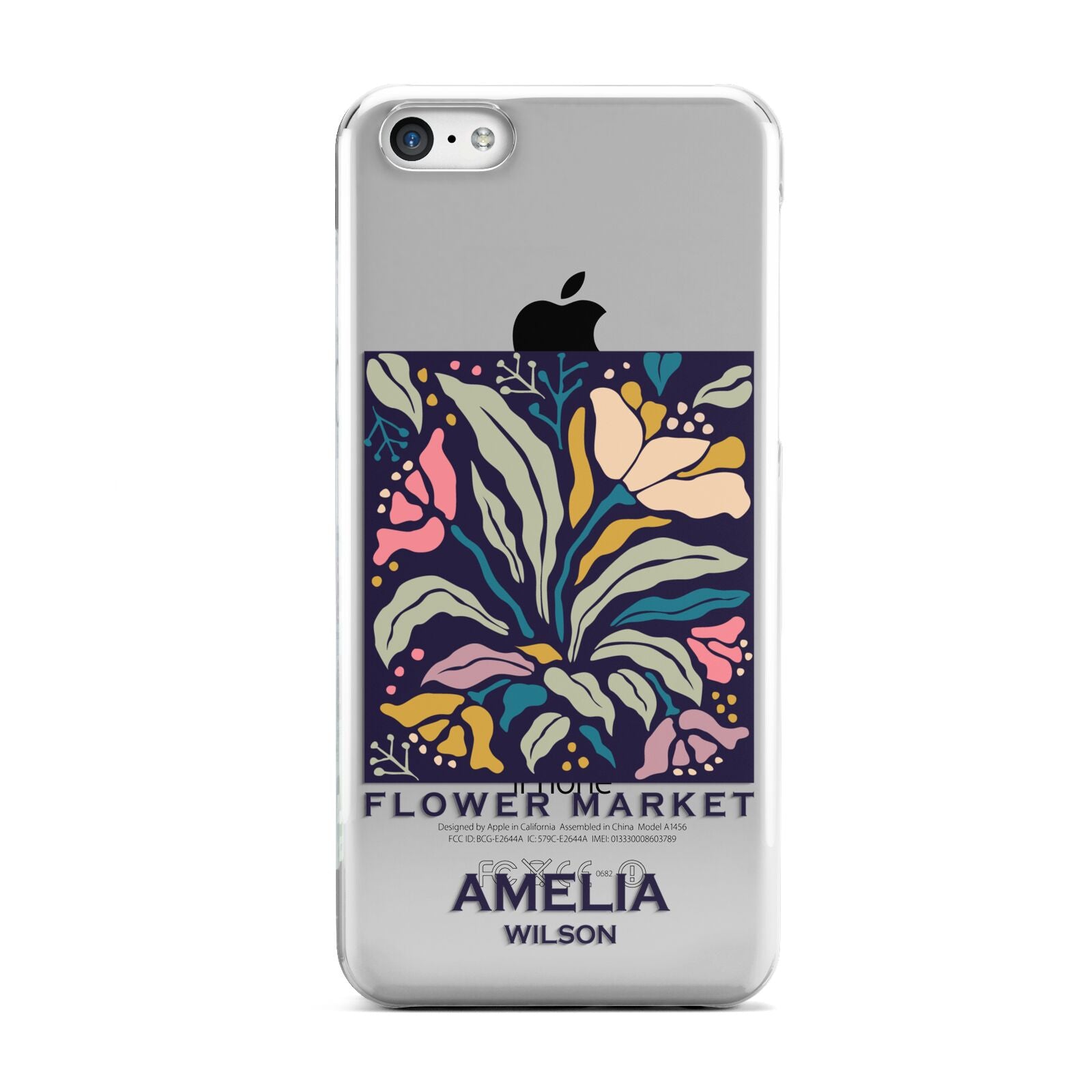 Seoul Flower Market Apple iPhone 5c Case