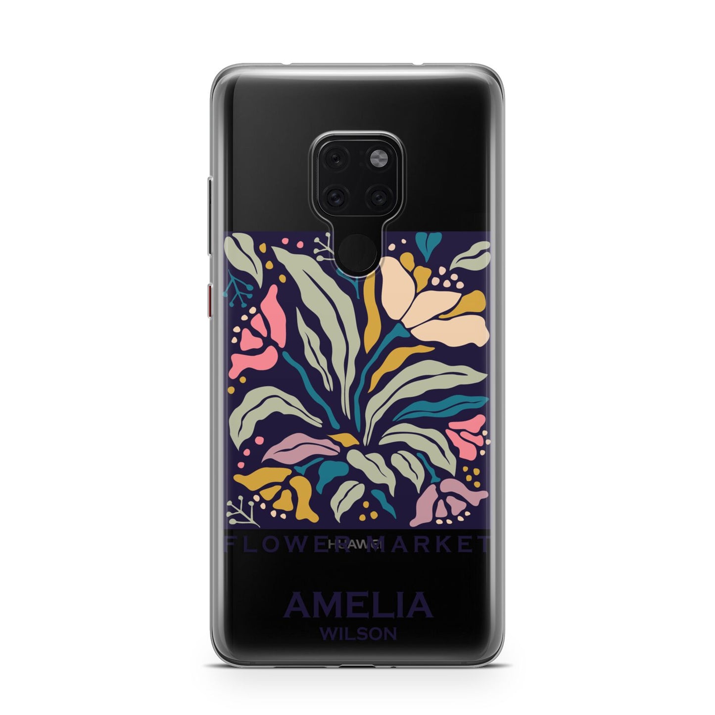 Seoul Flower Market Huawei Mate 20 Phone Case