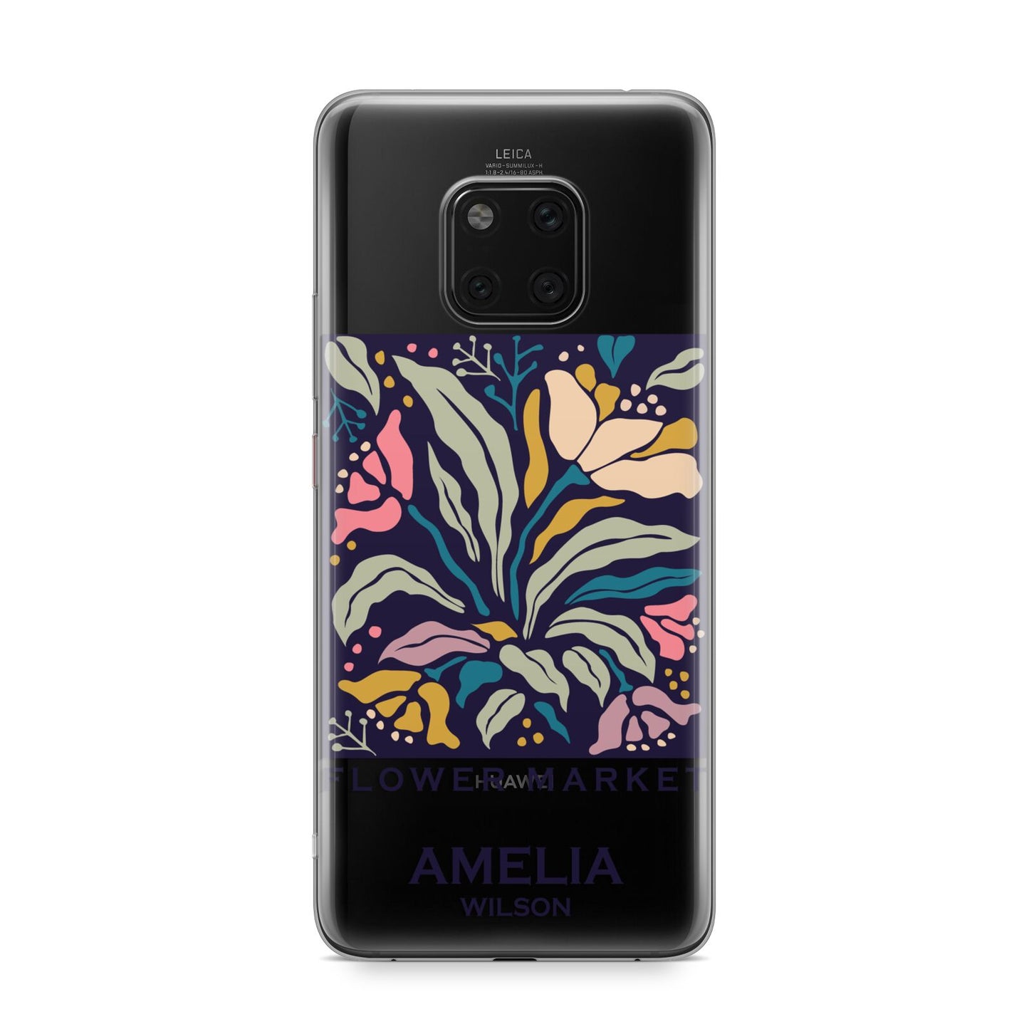 Seoul Flower Market Huawei Mate 20 Pro Phone Case