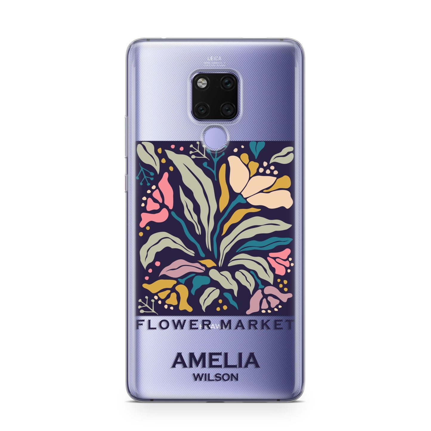 Seoul Flower Market Huawei Mate 20X Phone Case