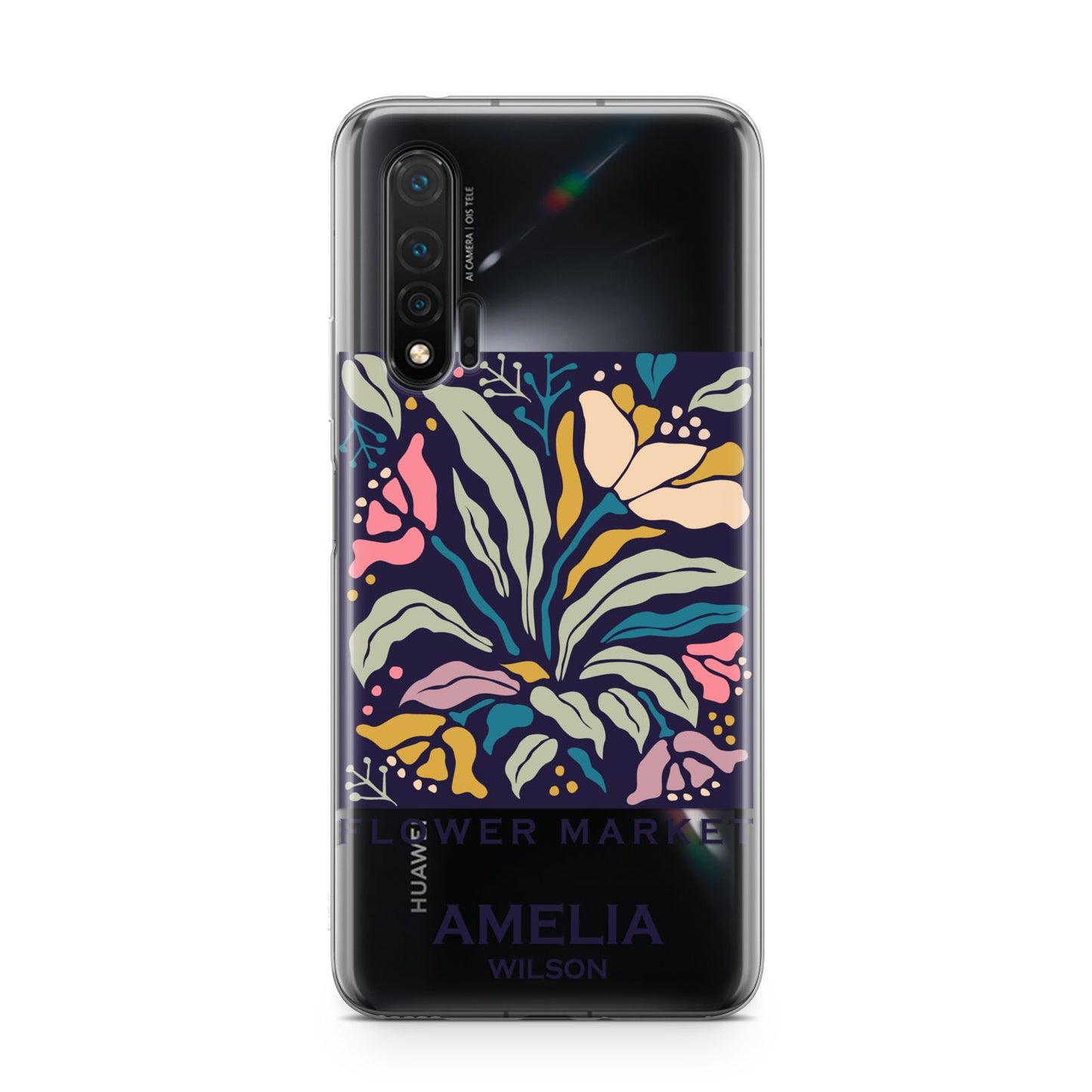 Seoul Flower Market Huawei Nova 6 Phone Case