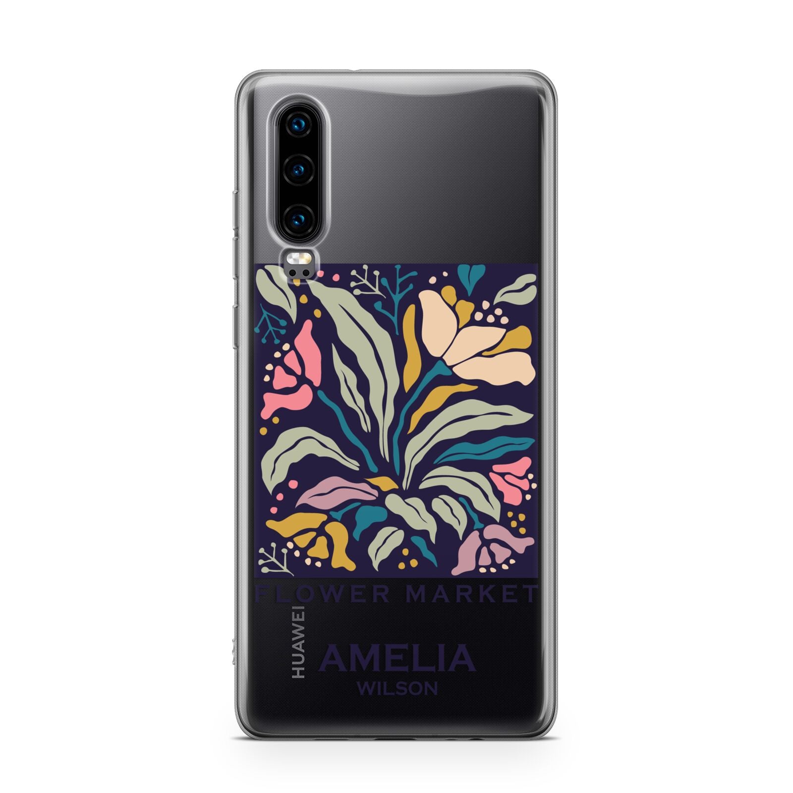 Seoul Flower Market Huawei P30 Phone Case