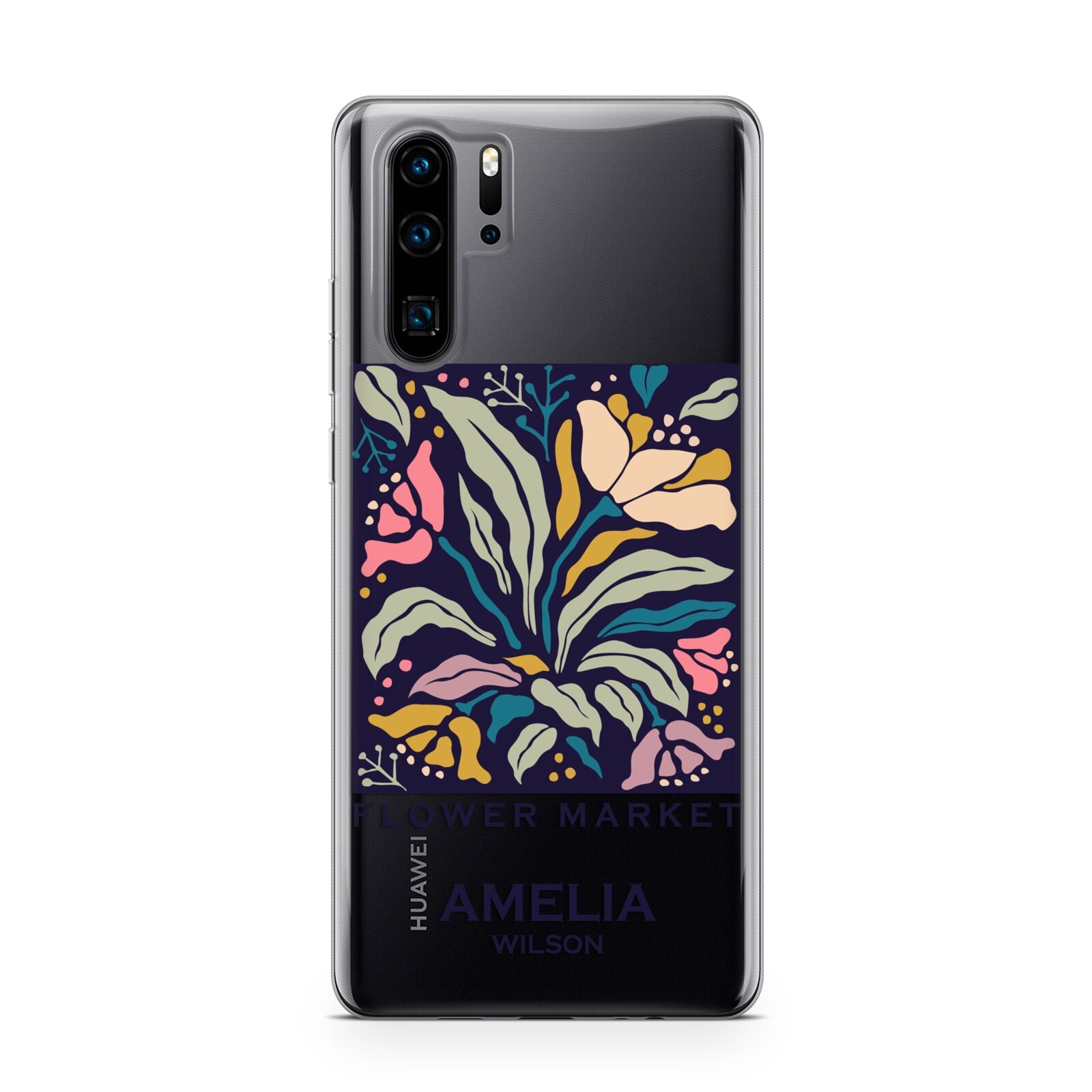 Seoul Flower Market Huawei P30 Pro Phone Case