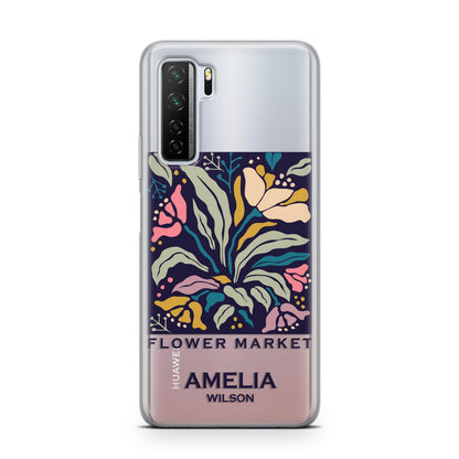 Seoul Flower Market Huawei P40 Lite 5G Phone Case