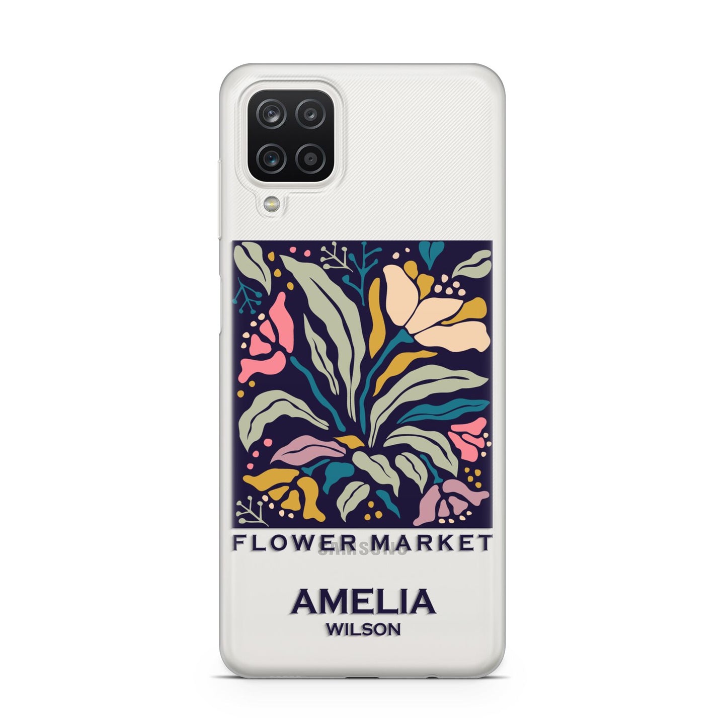 Seoul Flower Market Samsung A12 Case