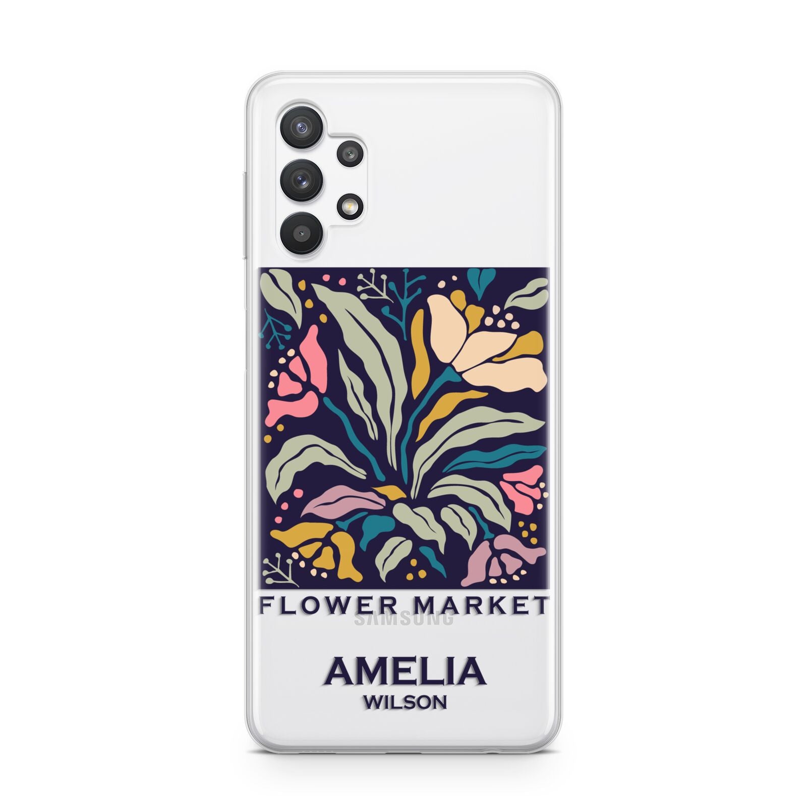 Seoul Flower Market Samsung A32 5G Case