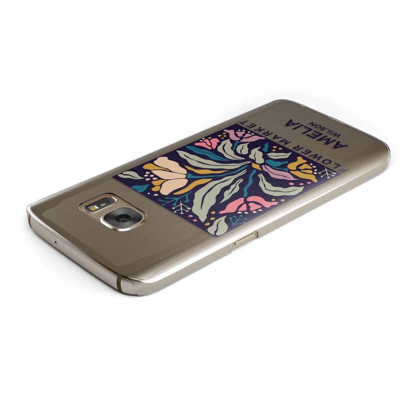 Seoul Flower Market Samsung Galaxy Case Top Cutout