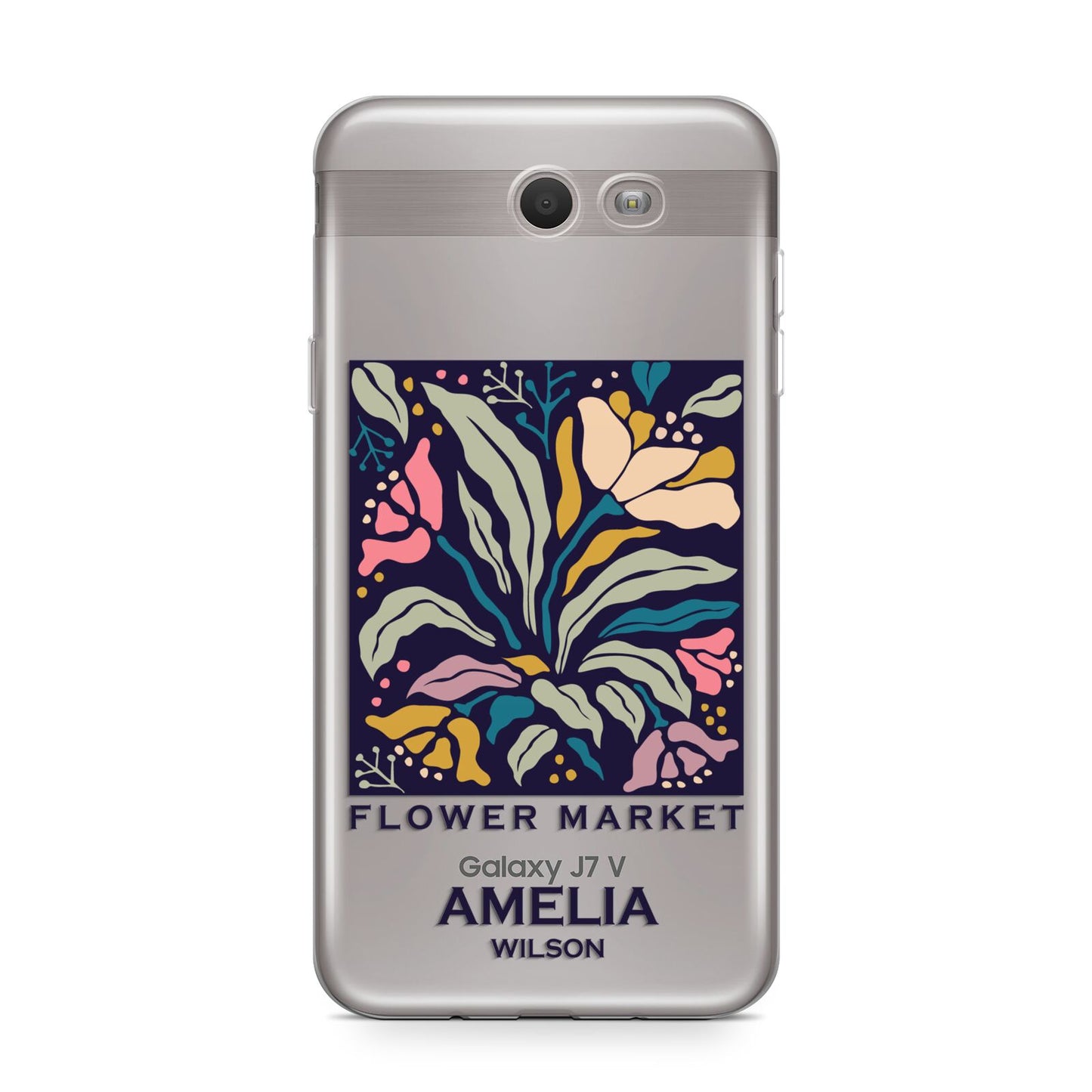 Seoul Flower Market Samsung Galaxy J7 2017 Case