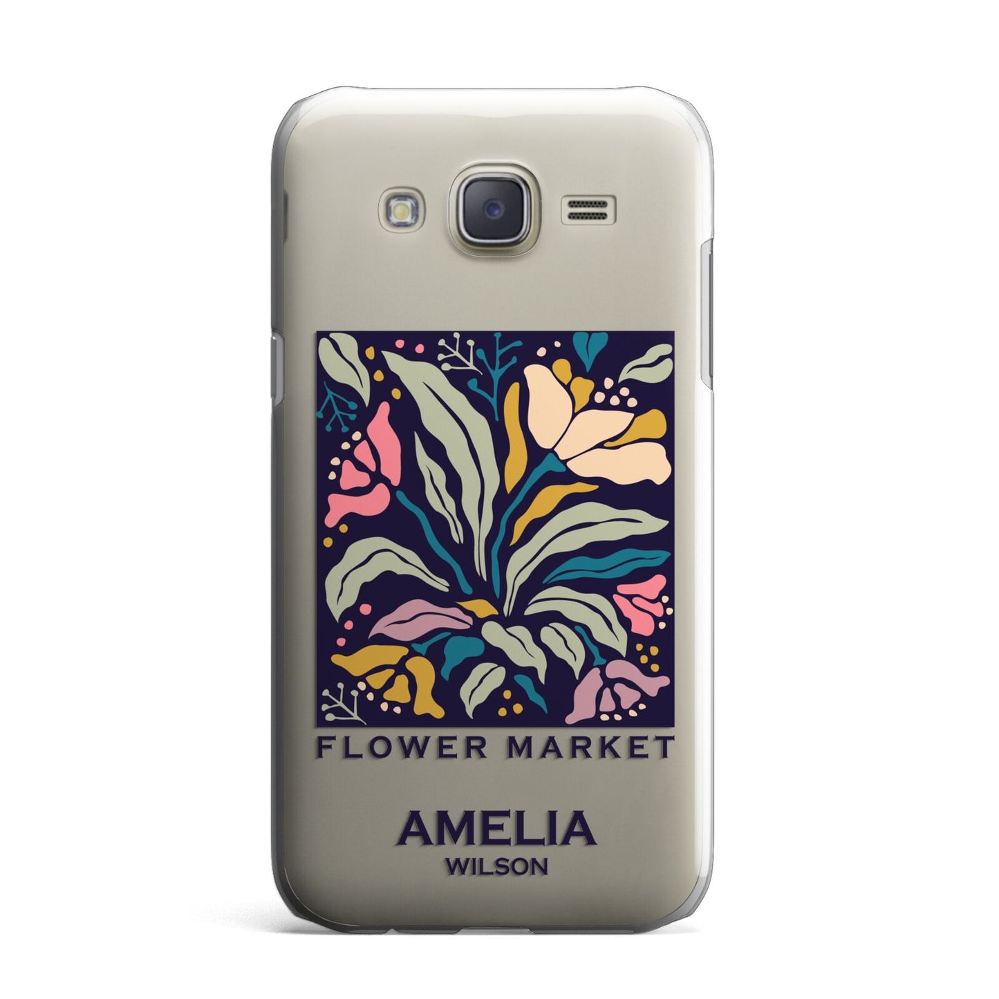 Seoul Flower Market Samsung Galaxy J7 Case