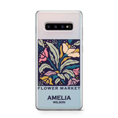 Seoul Flower Market Samsung Galaxy S10 Case