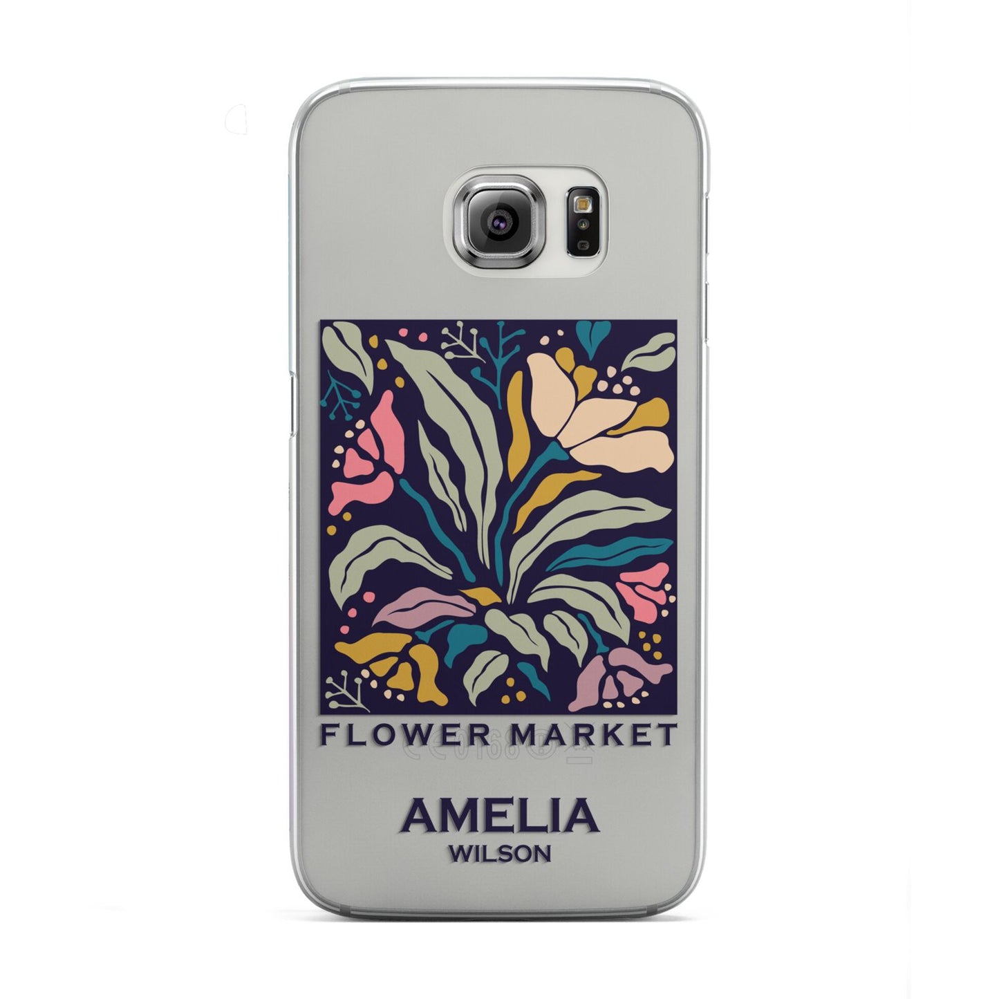Seoul Flower Market Samsung Galaxy S6 Edge Case