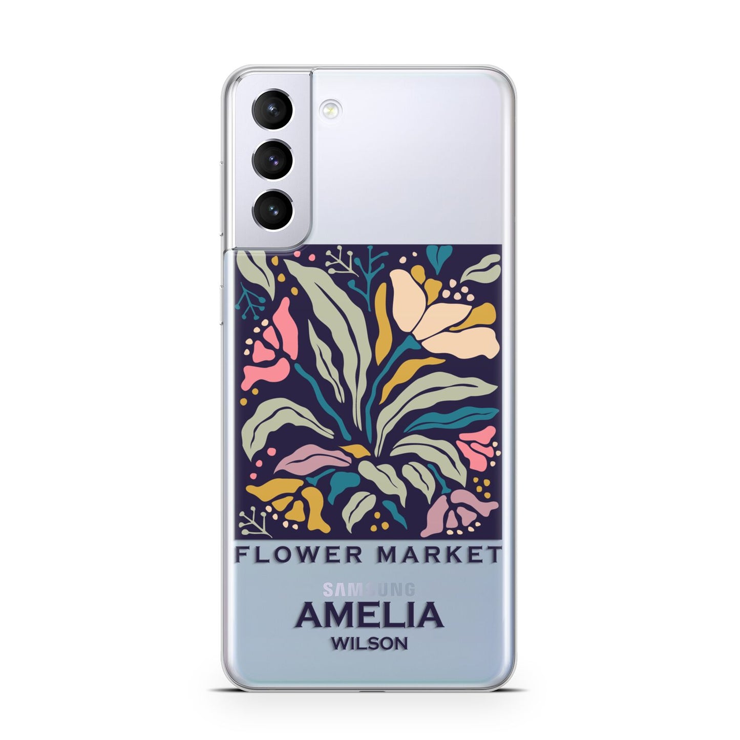Seoul Flower Market Samsung S21 Plus Phone Case