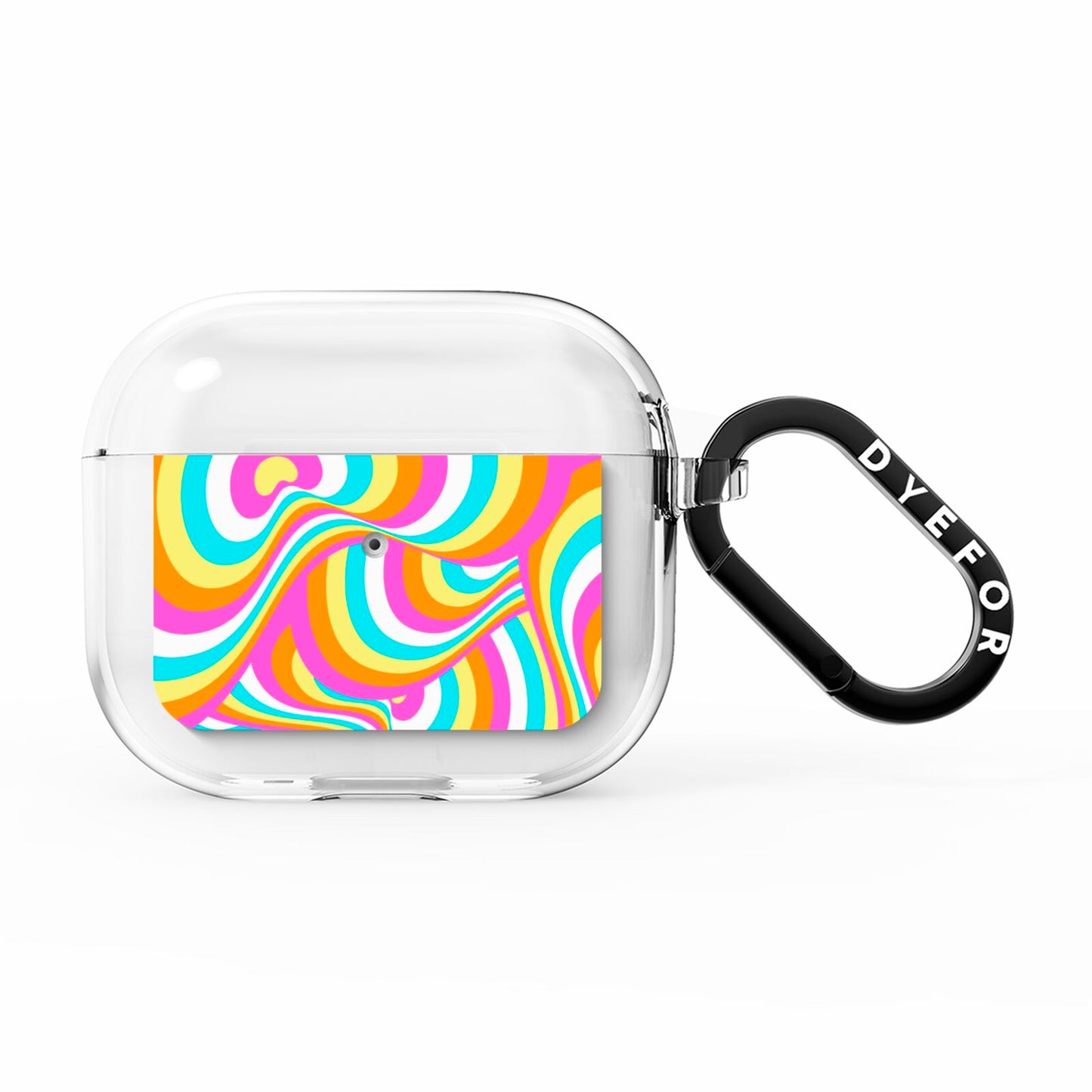 Seventies Abstract AirPods Clear Case 3rd Gen