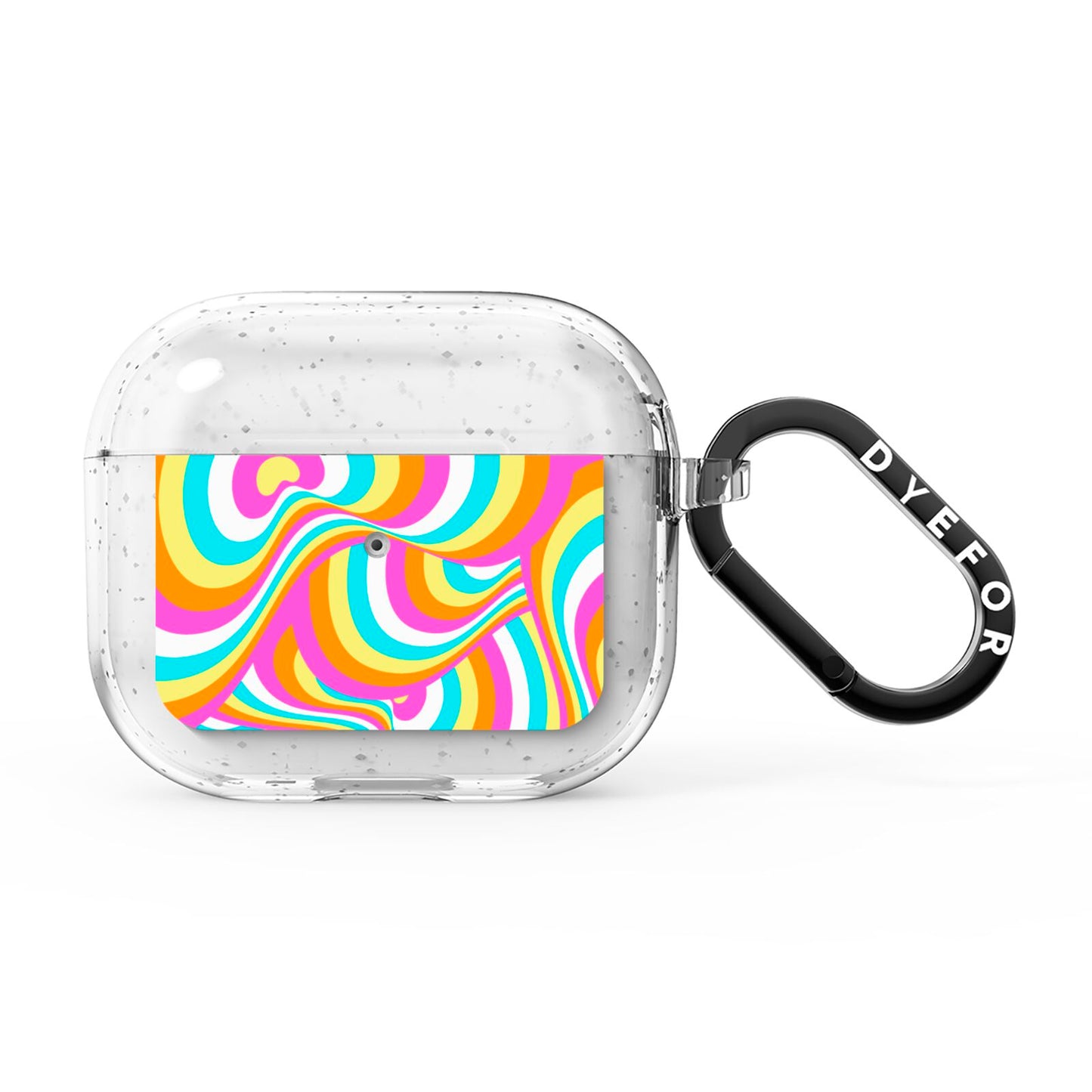 Seventies Abstract AirPods Glitter Case 3rd Gen