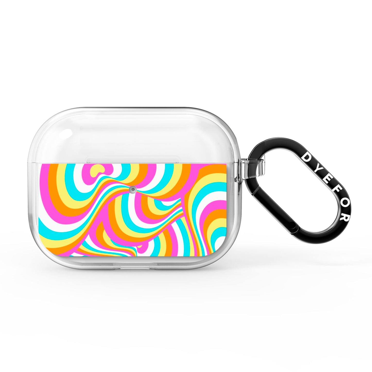 Seventies Abstract AirPods Pro Clear Case