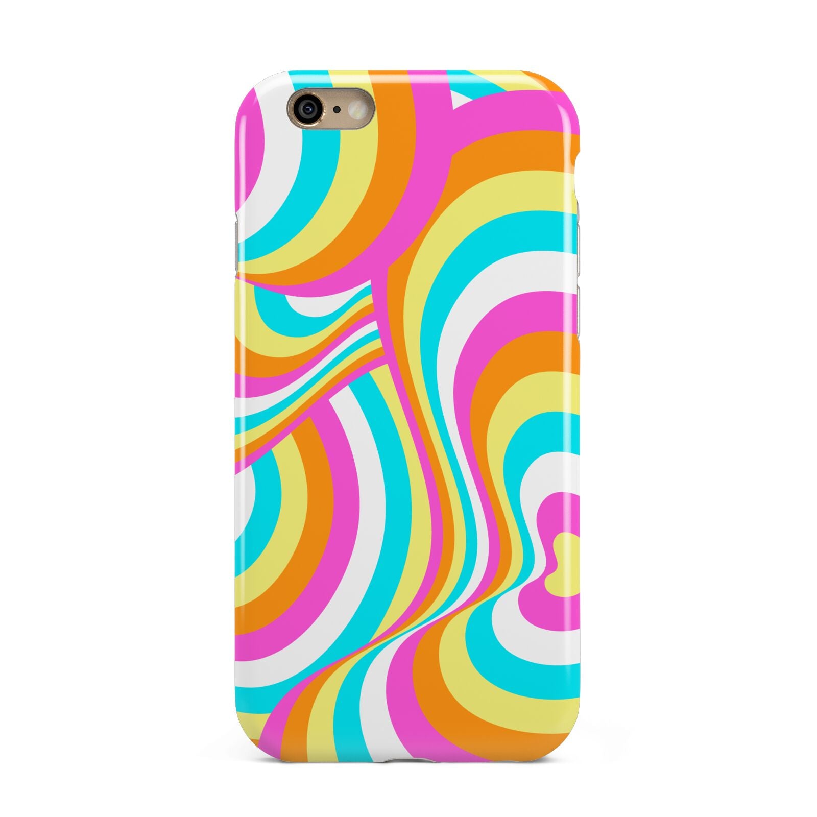 Seventies Abstract Apple iPhone 6 3D Tough Case