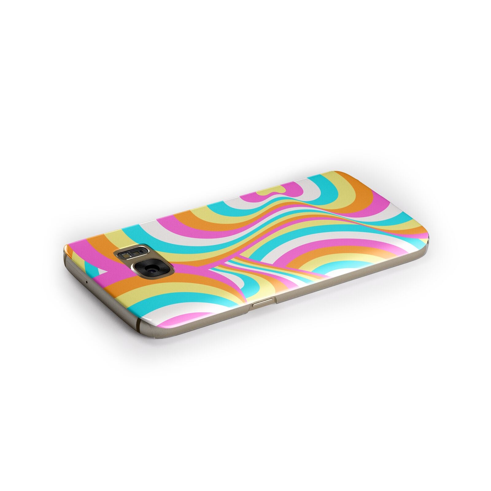 Seventies Abstract Samsung Galaxy Case Side Close Up