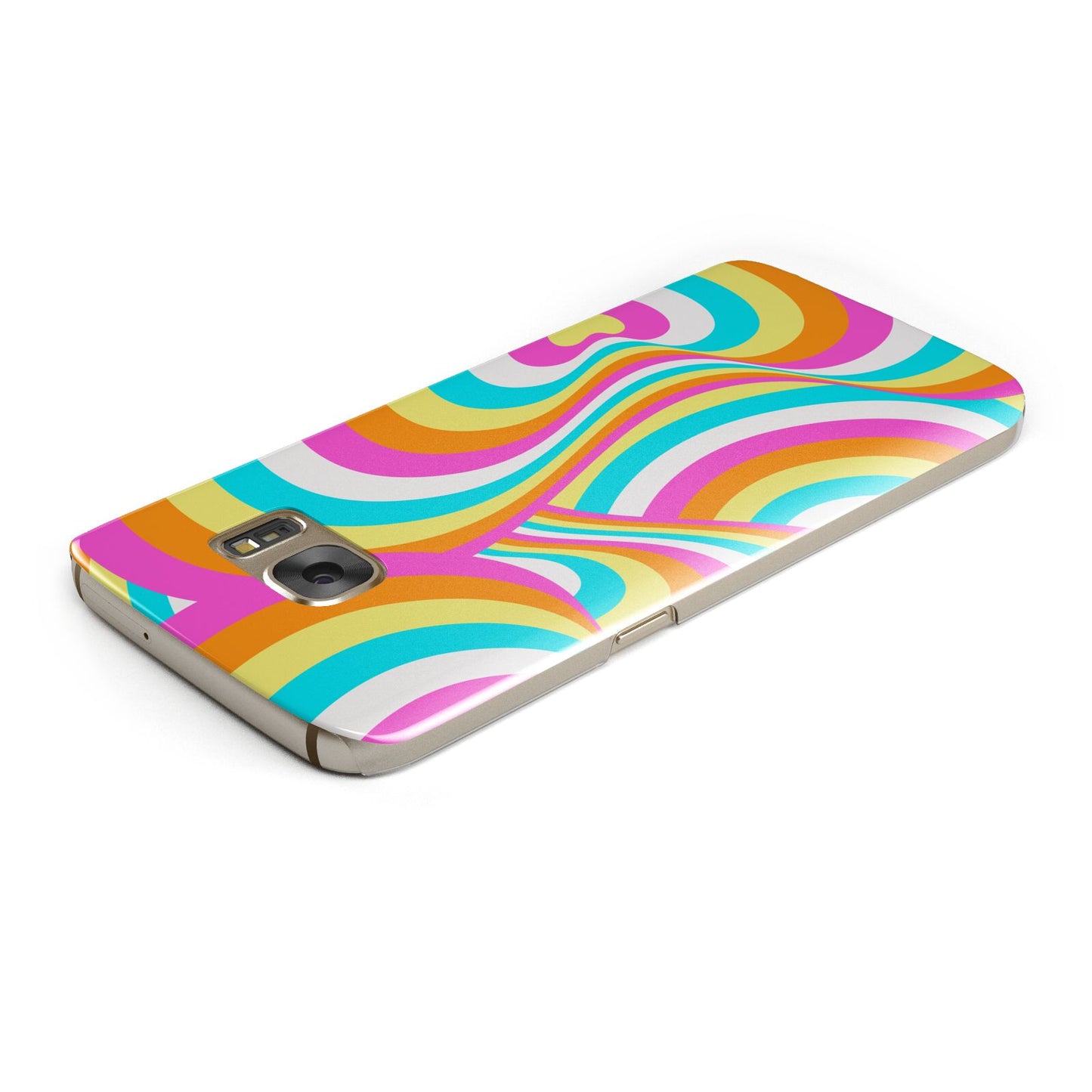 Seventies Abstract Samsung Galaxy Case Top Cutout