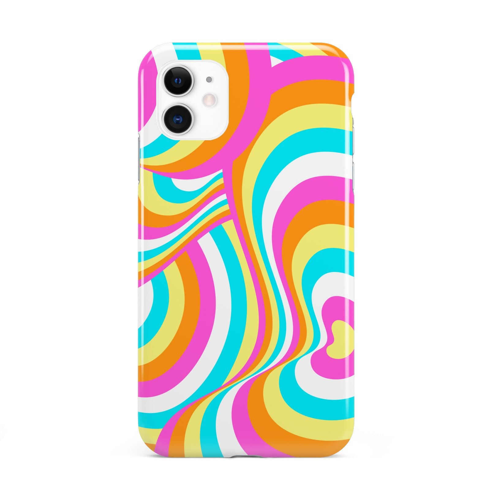 Seventies Abstract iPhone 11 3D Tough Case