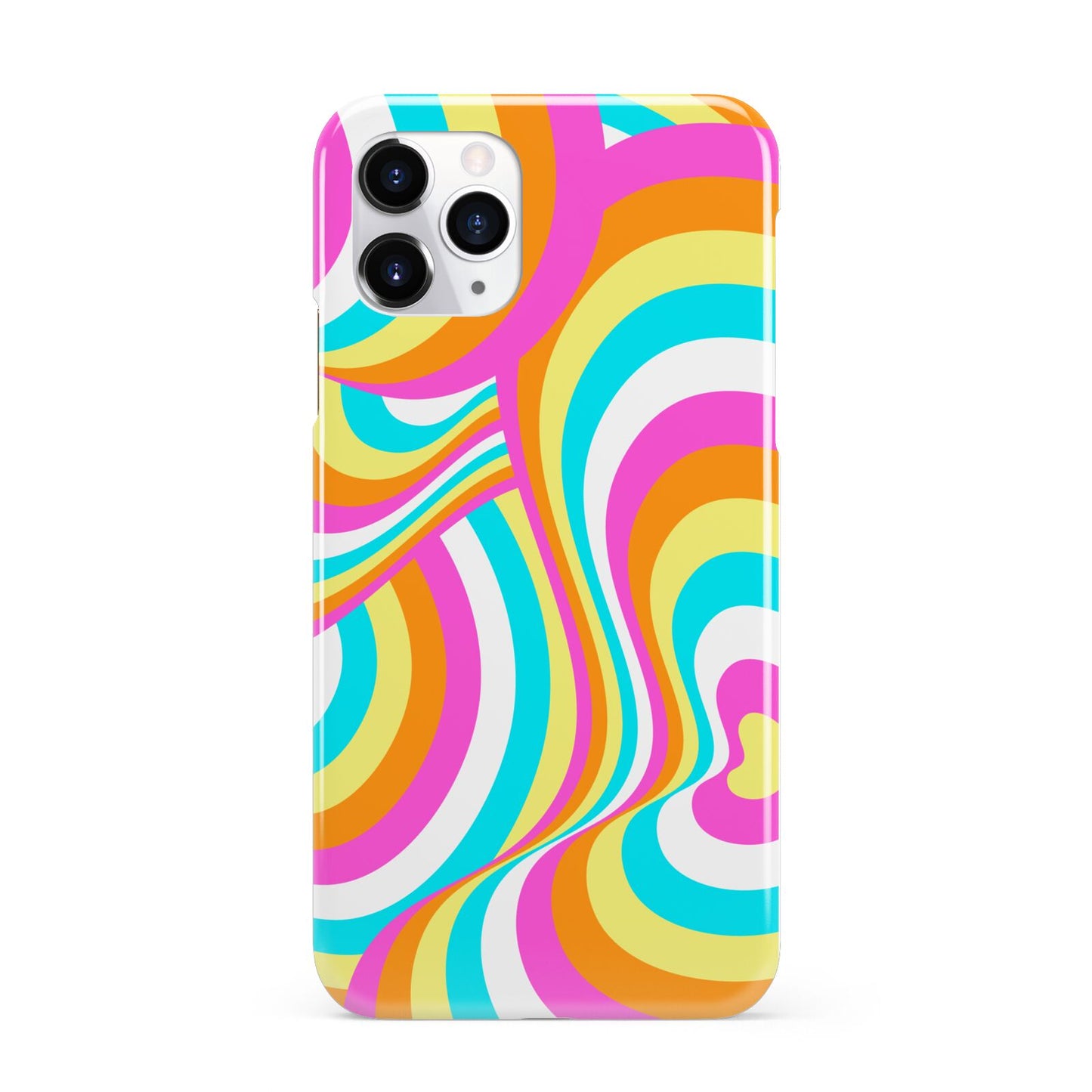 Seventies Abstract iPhone 11 Pro 3D Snap Case