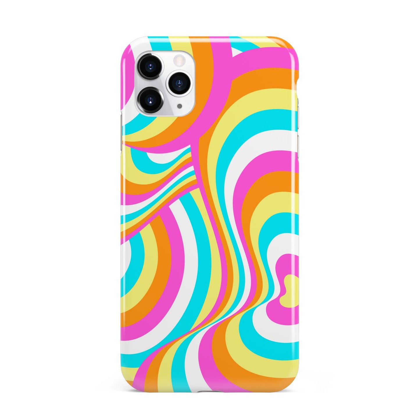 Seventies Abstract iPhone 11 Pro Max 3D Tough Case