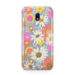 Seventies Floral Samsung Galaxy J3 2017 Case