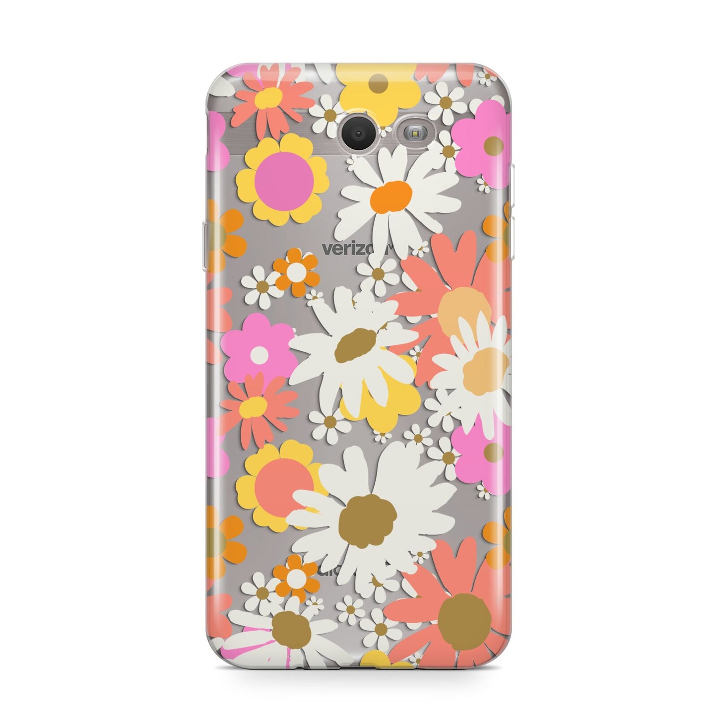 Seventies Floral Samsung Galaxy J7 2017 Case